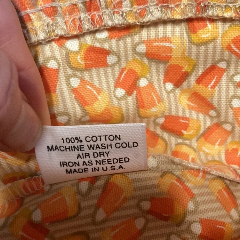 LONGABERGER 1999 Candy Corn Basket Combo